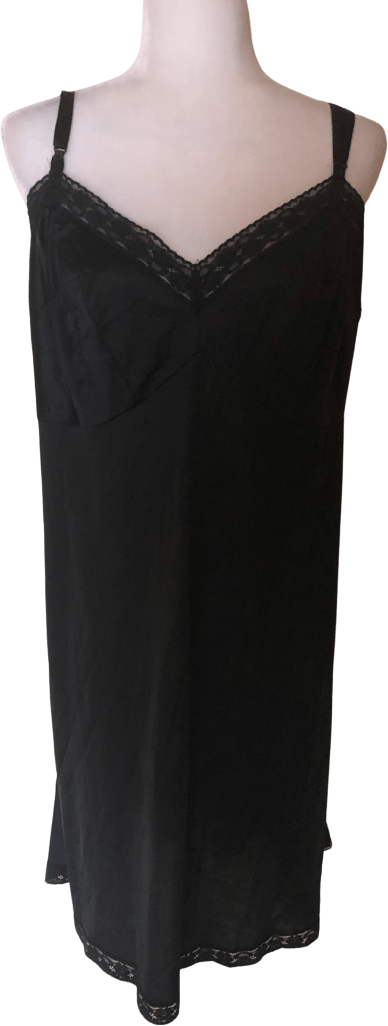 Vintage Black Slip Dress by Vanity Fair | Shop THRILLING