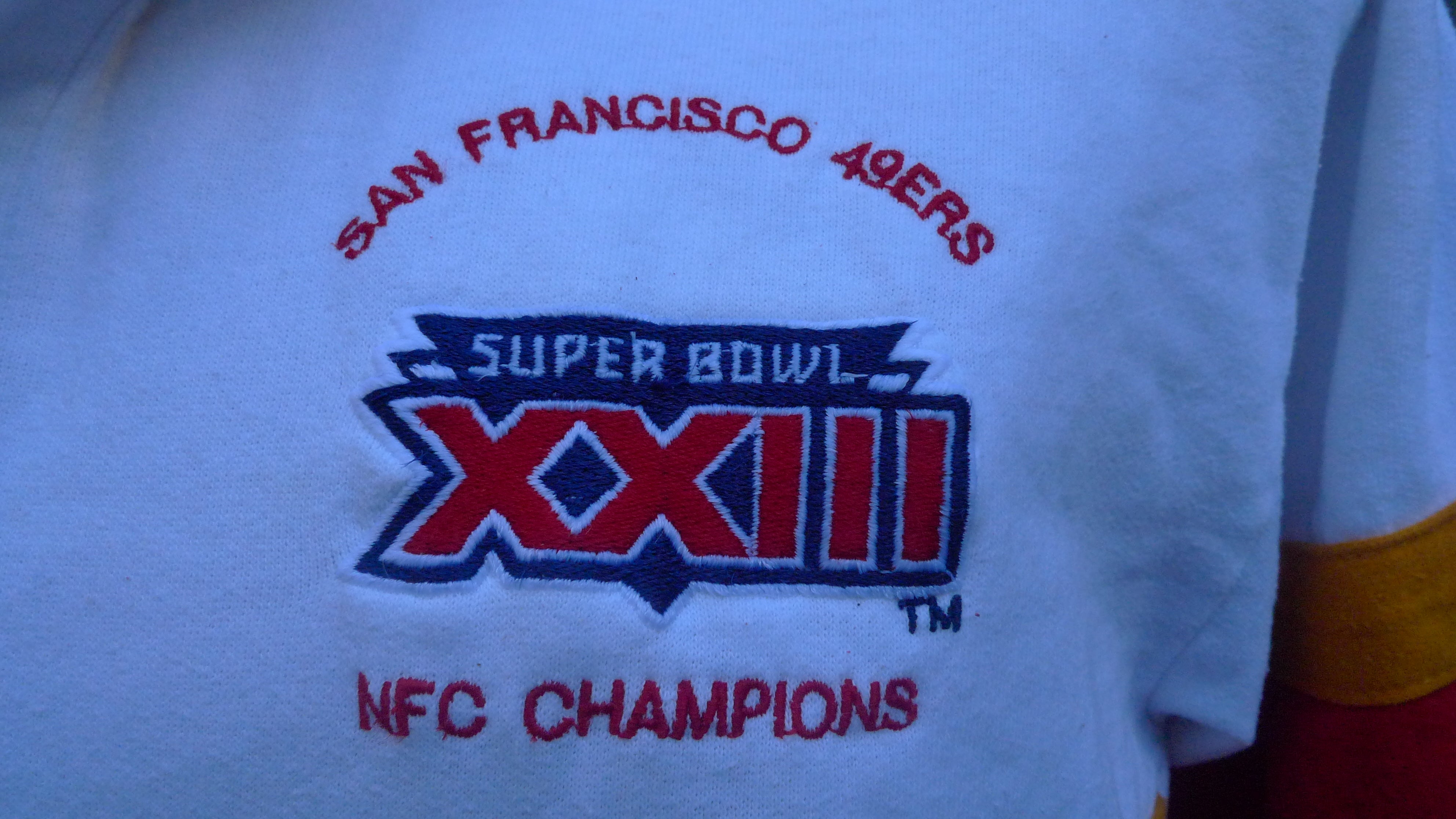 Vintage San Francisco 49ers Sweatshirt Logo 7 Super Bowl 