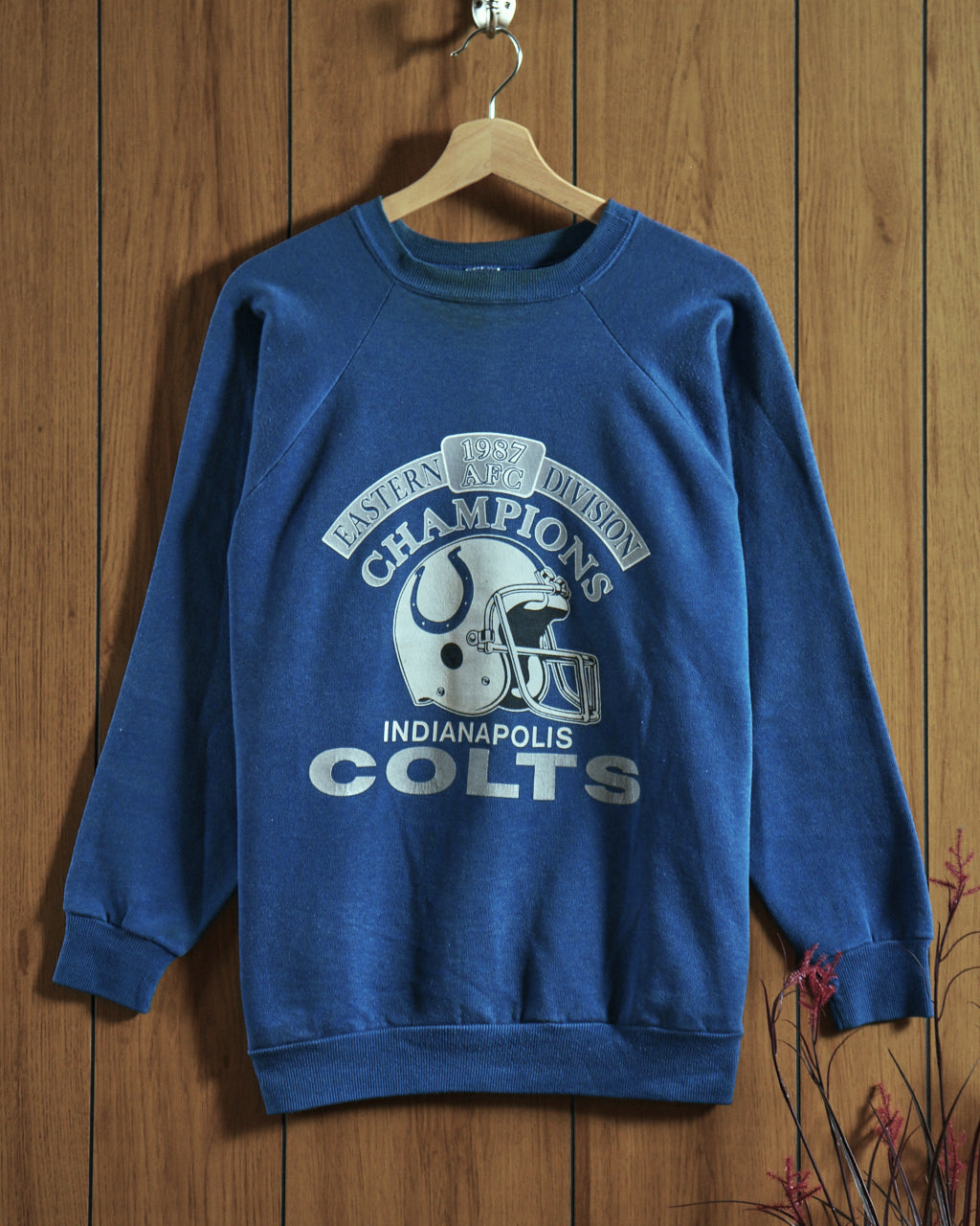 Indianapolis Colts Sweatshirt Vintage 80s 1987 Champions Made In USA Size  Small