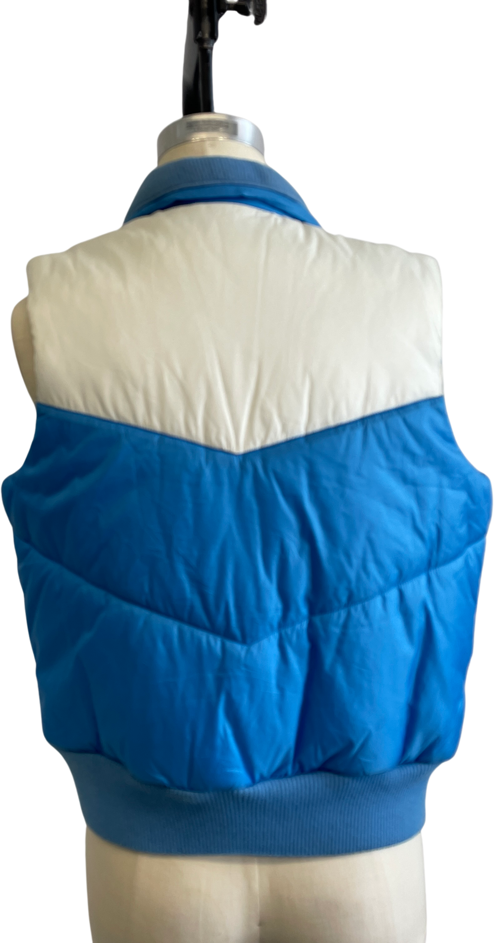 Vintage 00s Colorblock Puffer Vest Blue/white Size Large By Adidas | Shop  THRILLING