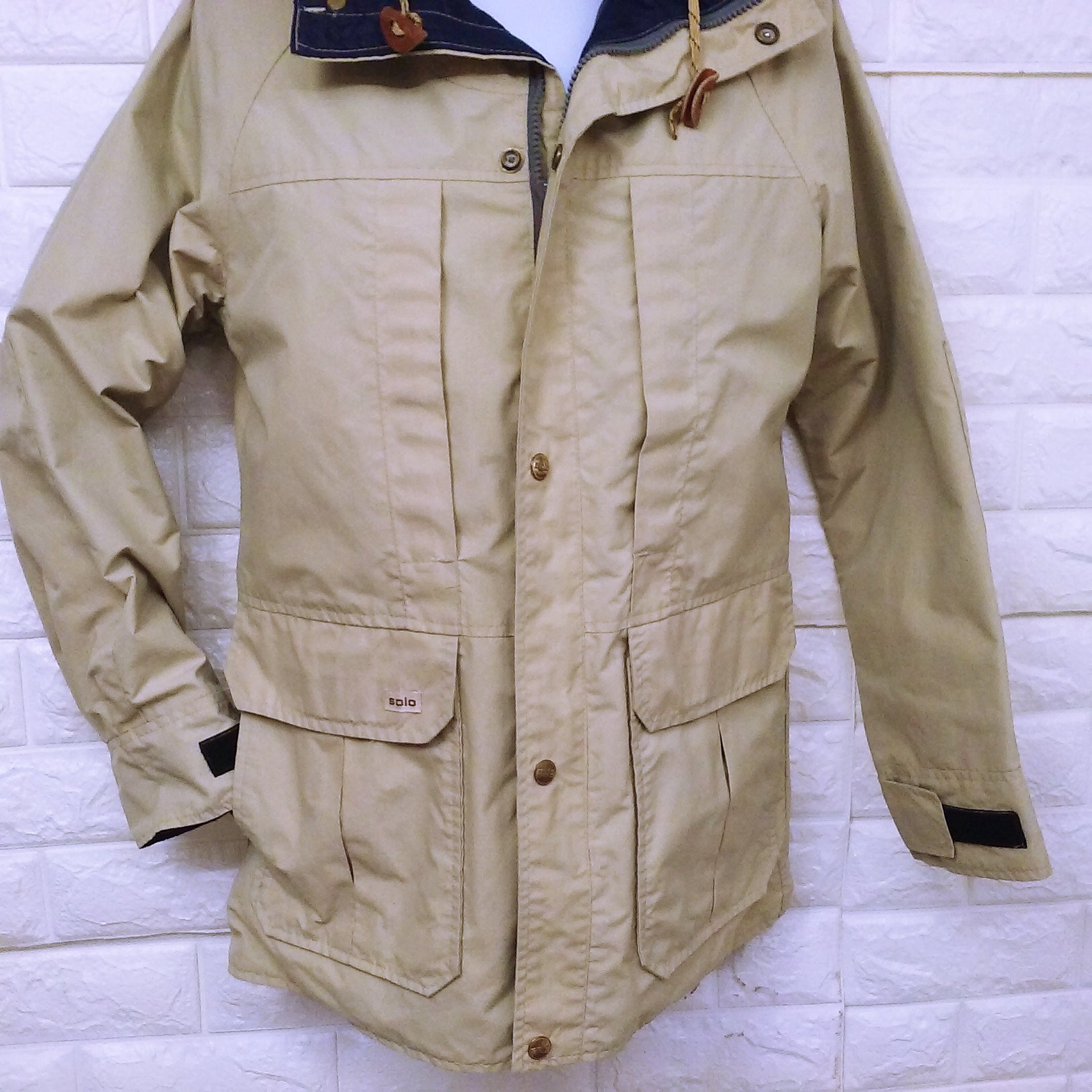 Vintage 70s/80s Active Outdoor Chore Coat Utility Cargo Jacket by