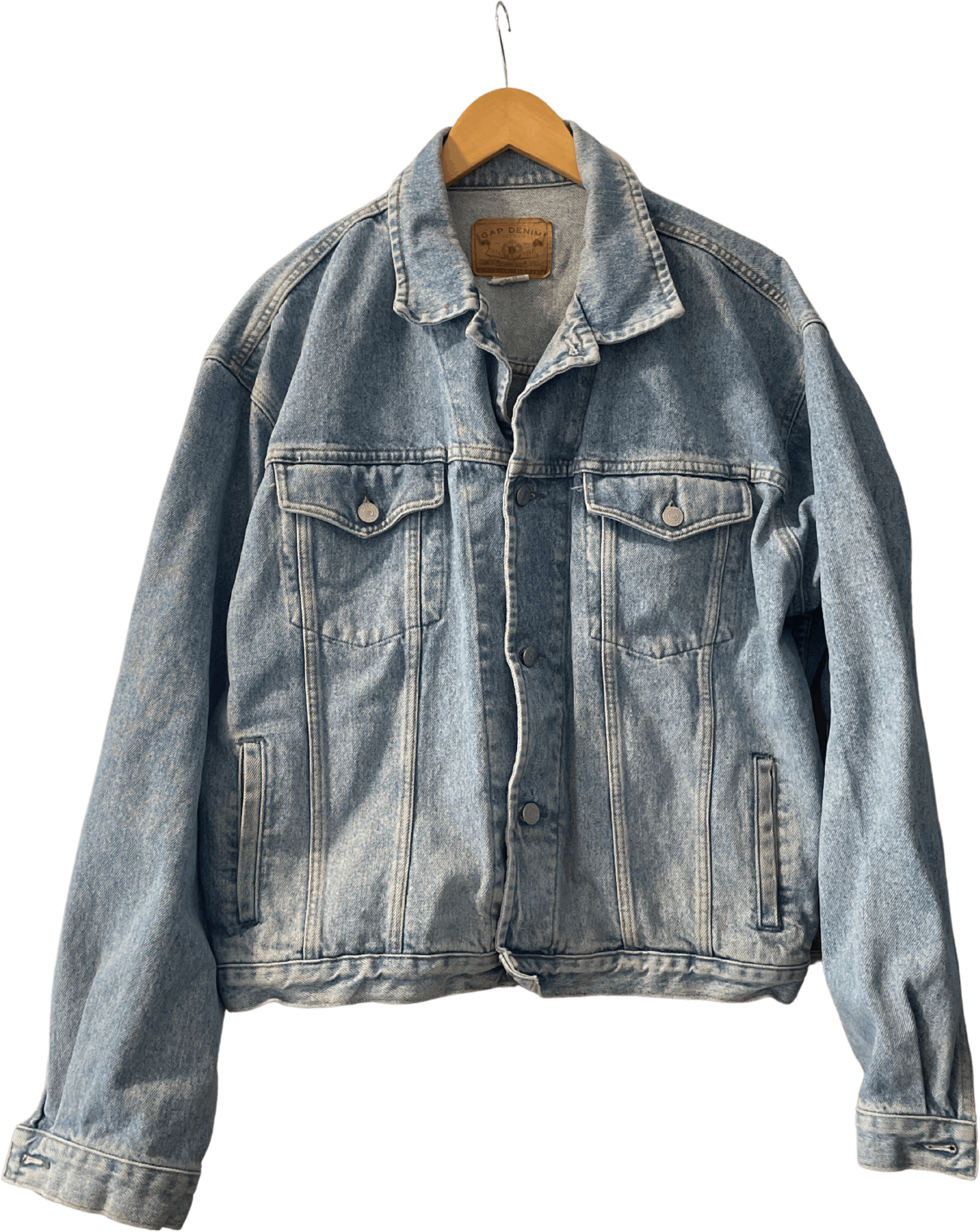 Vintage 90's Oversized Denim Jacket by Gap | Shop THRILLING