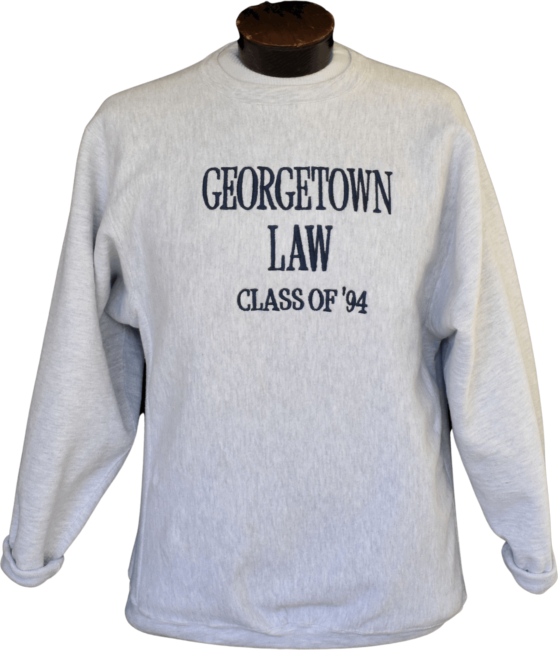 90s Georgetown Law Sweatshirt by Champion