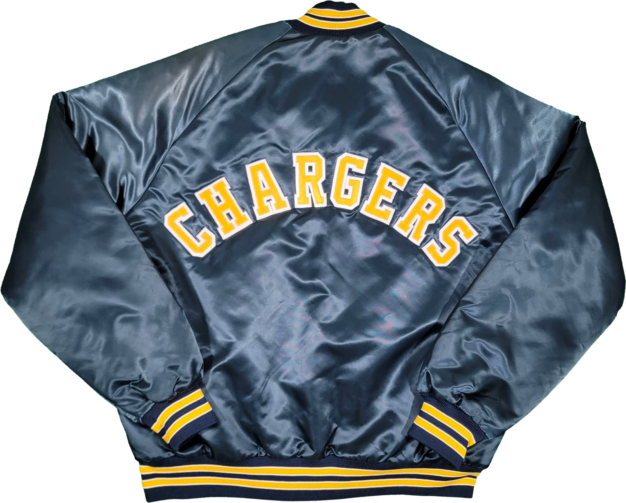 90's San Diego Chargers Starter Satin NFL Bomber Jacket Size XL – Rare VNTG