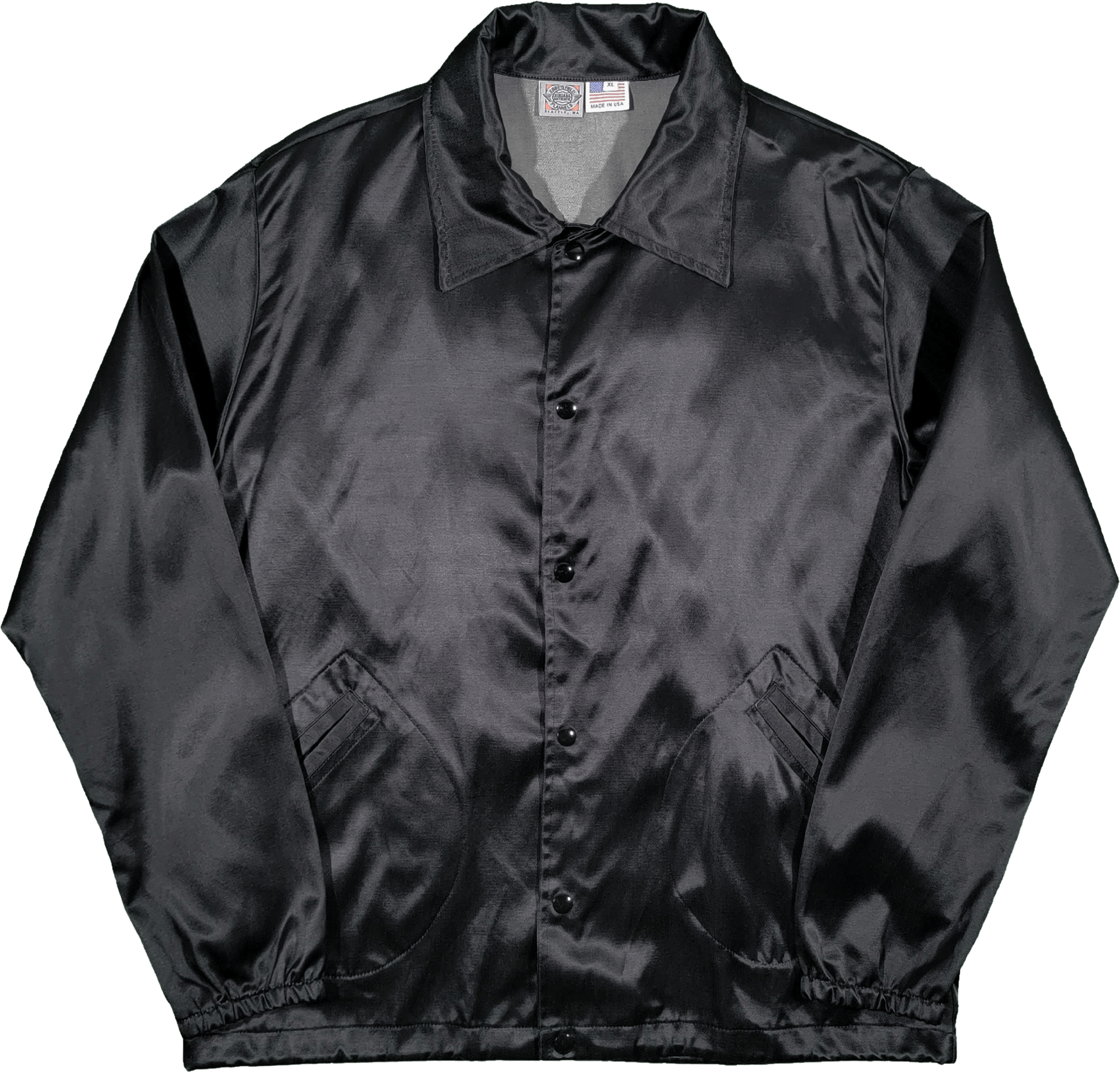 80's Louisville Cardinals Black Satin Jacket