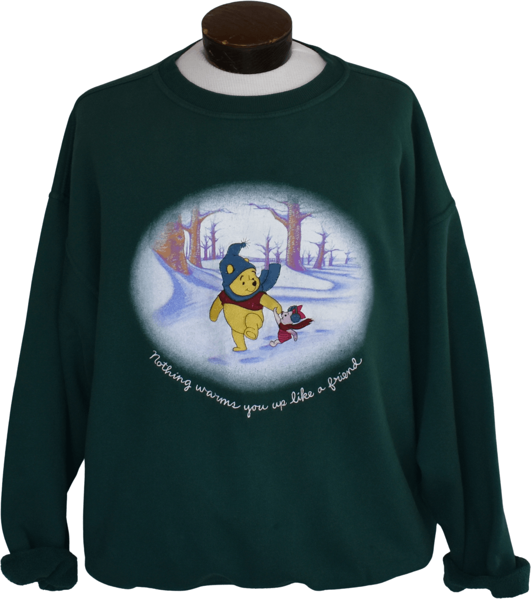 Vintage 90s Disney outlet Winnie The Pooh Sweater size Large