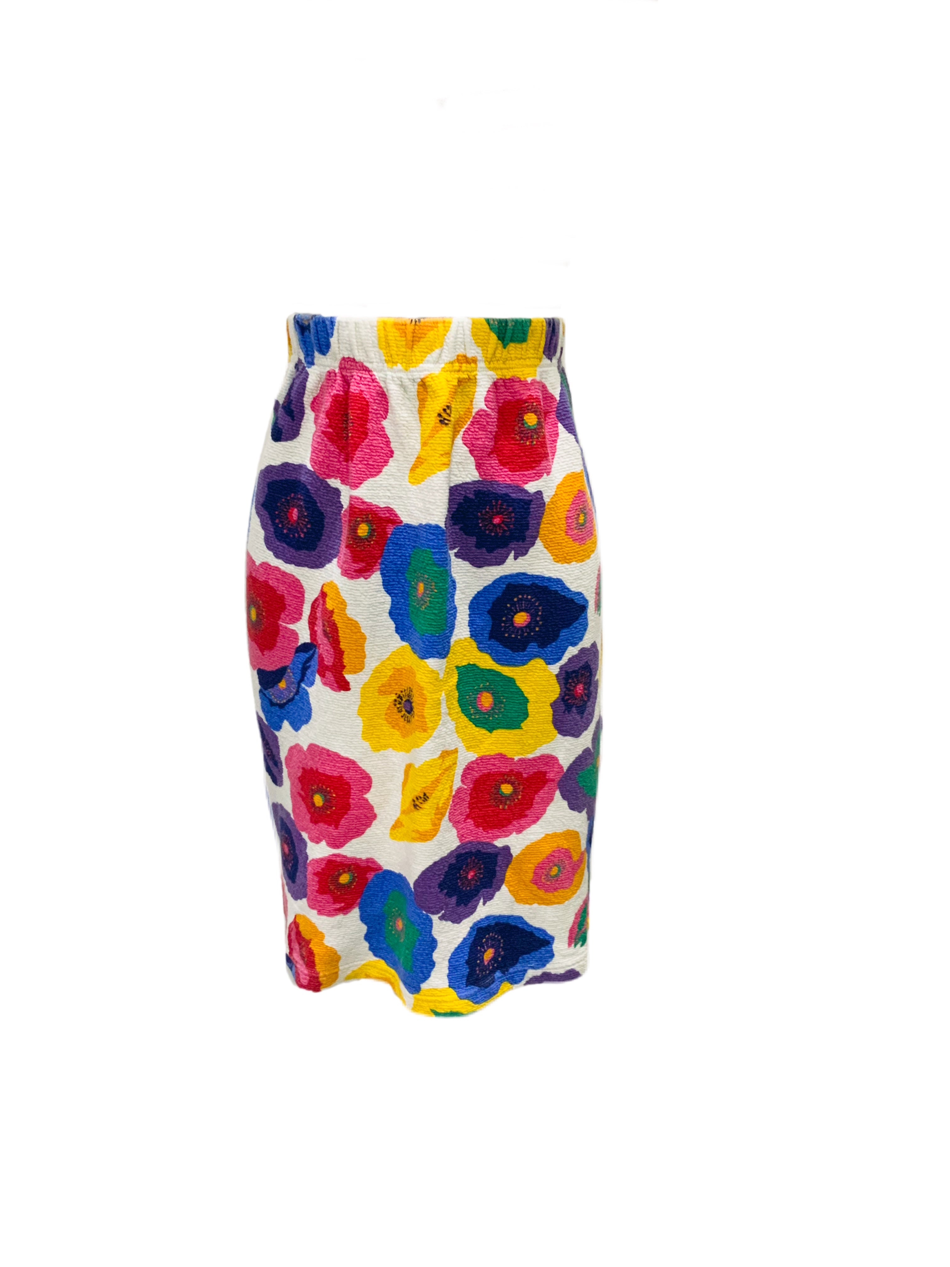 90’s Flower Ceremony Denim Skirt main image 0