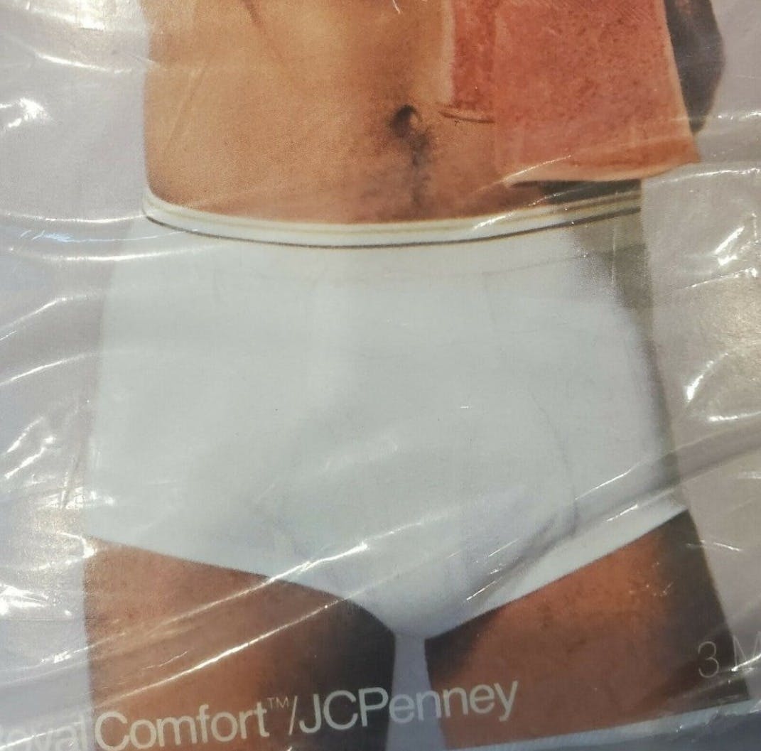 Vintage Royal Comfort Mens Briefs White Underwear 3 Pack by JCPenney