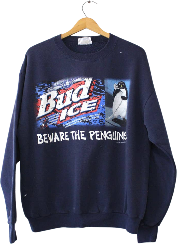 Bud ice penguin 2024 shirt