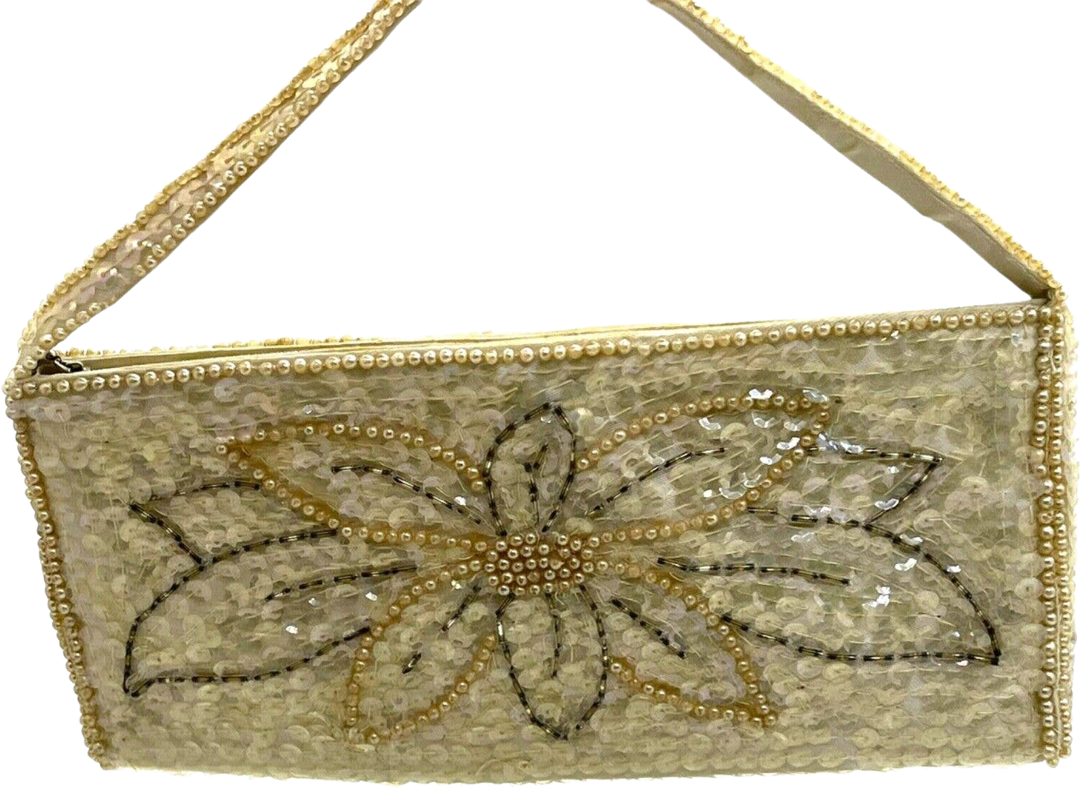 Vintage 50s Beads And Sequins Evening Bag By La Regale | Shop THRILLING