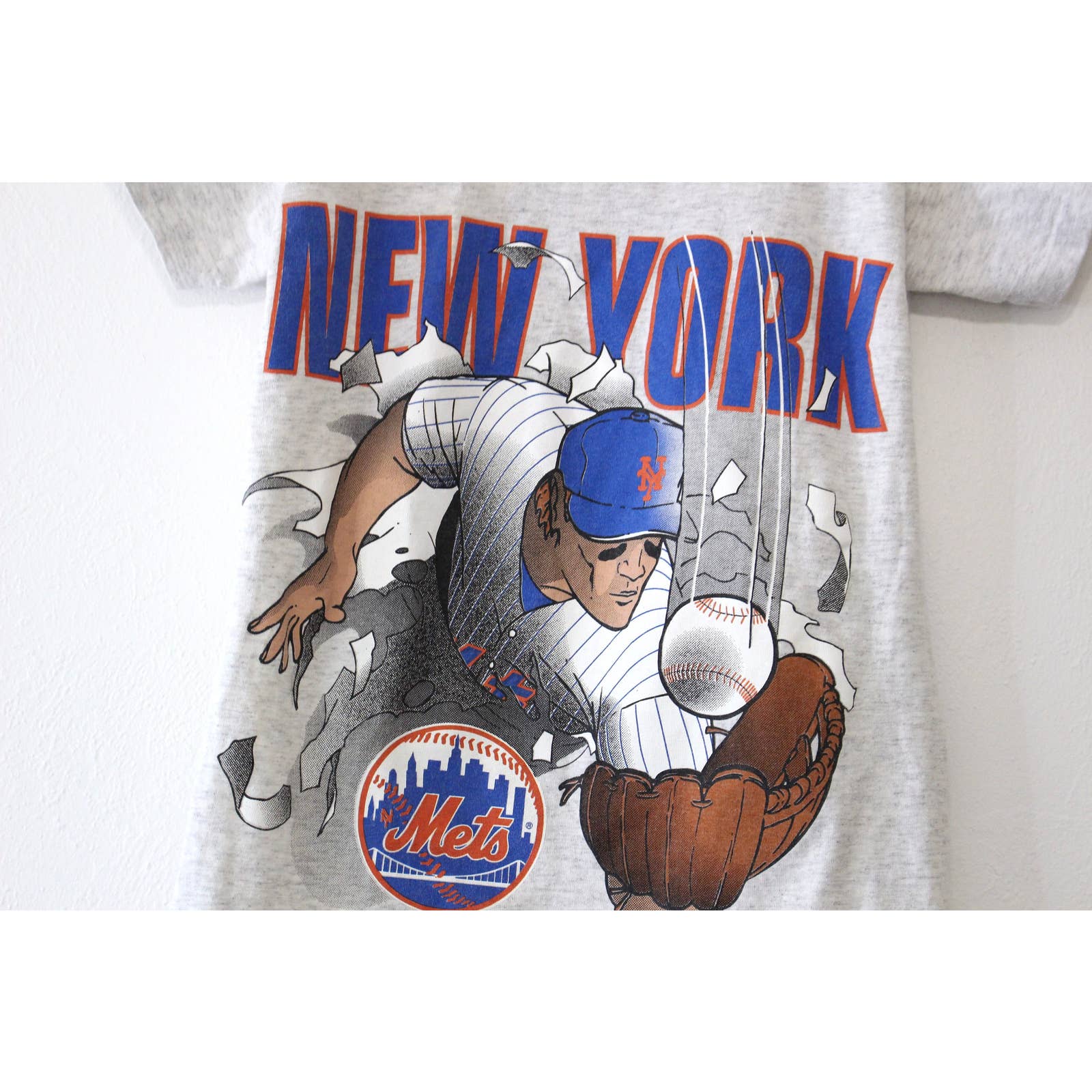 Vintage Kids New York Mets Baseball T-Shirt Small by Nutmeg