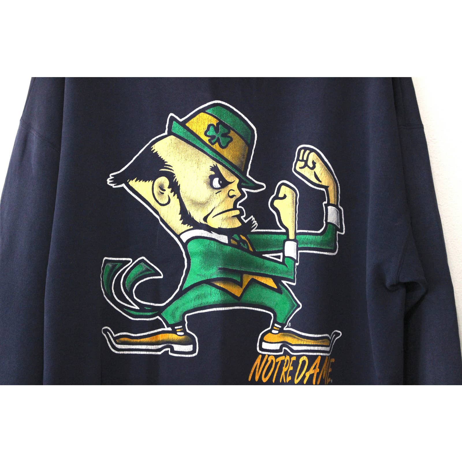 Vintage Notre Dame University Fighting Irish Sweatshirt by Savvy