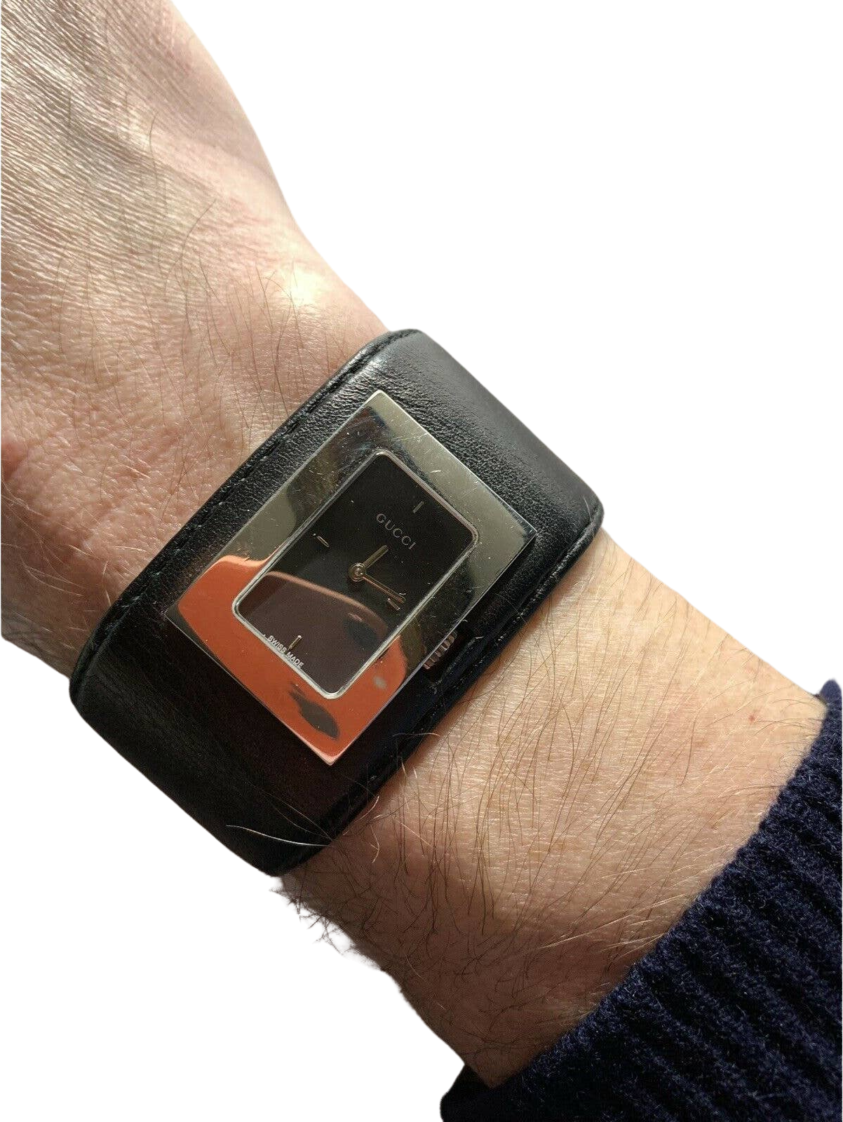 Gucci sales watch cuff