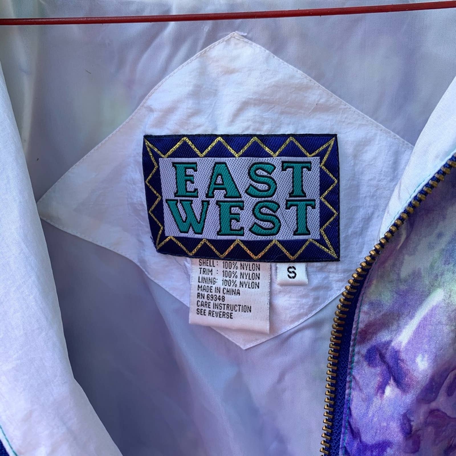 Vintage 80s 90s windbreaker track suit hotsell East West