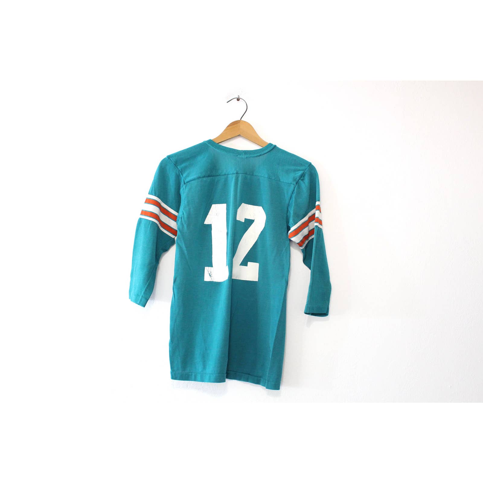 Vintage Kids Miami Florida Dolphins Football Jersey T-Shirt Large by R