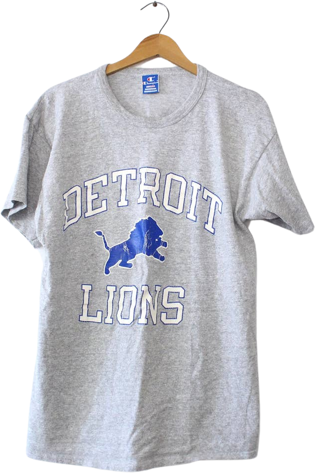 vintage detroit lions tshirt
