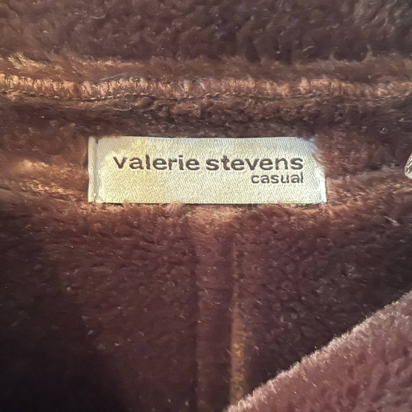 Vintage Brown Faux Suede Fur Collar Double Breasted Warm Coat by