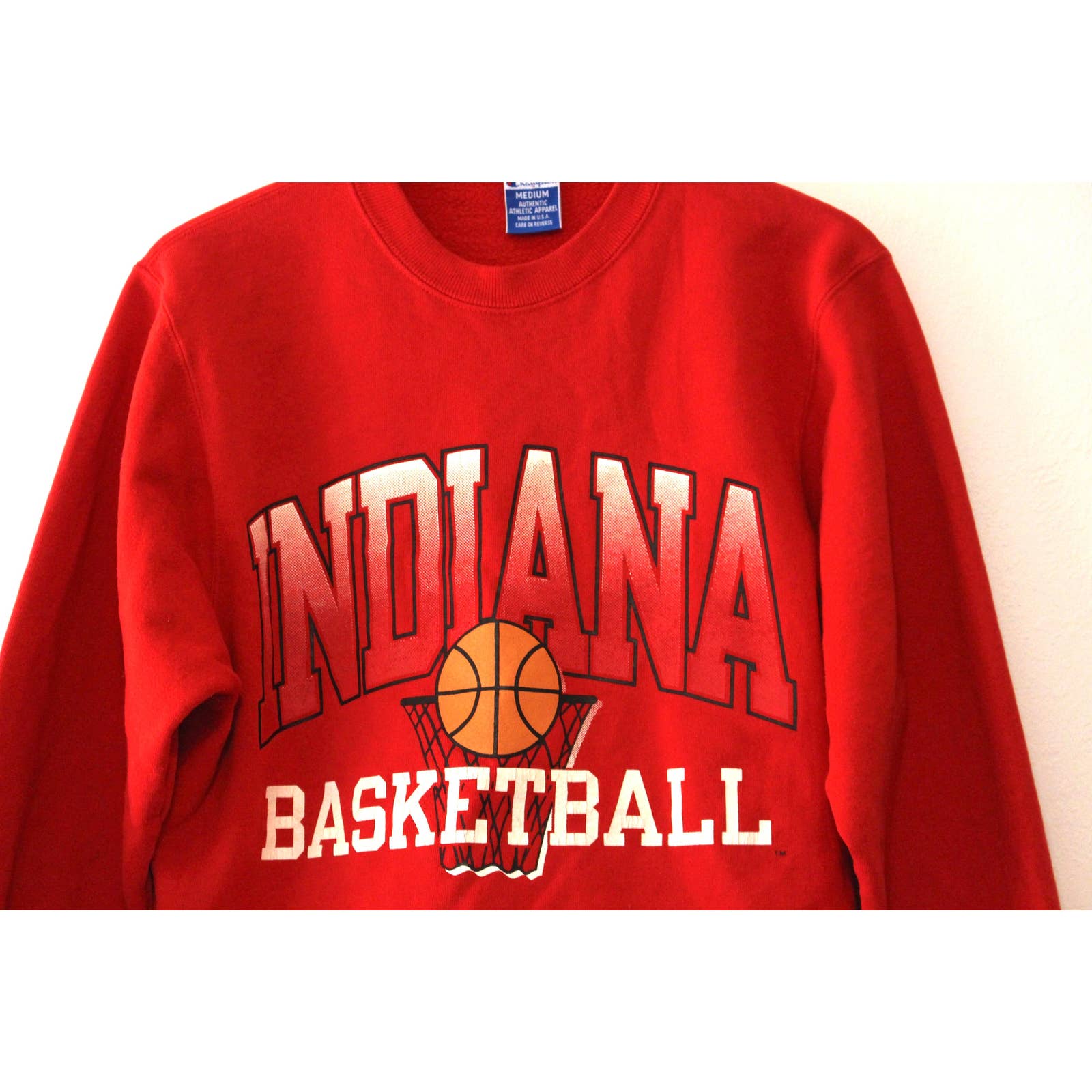 90s INDIANA UNIVERSITY BASKETBALL CHAMPION REVERSE WEAVES SWEATSHIRT fashion