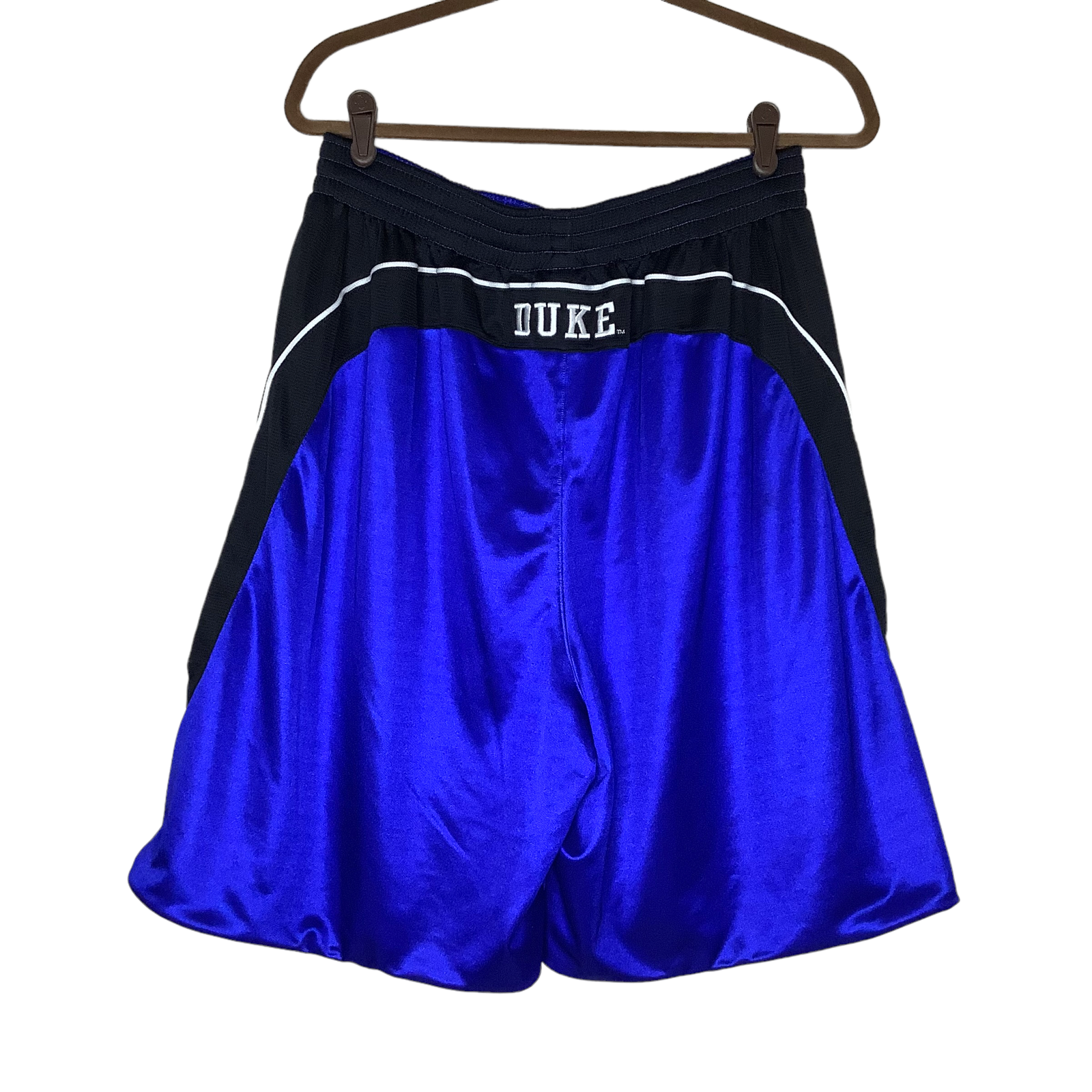 vintage 1980s basketball USA gym shorts 34 custom pro 1990s high school DUKE
