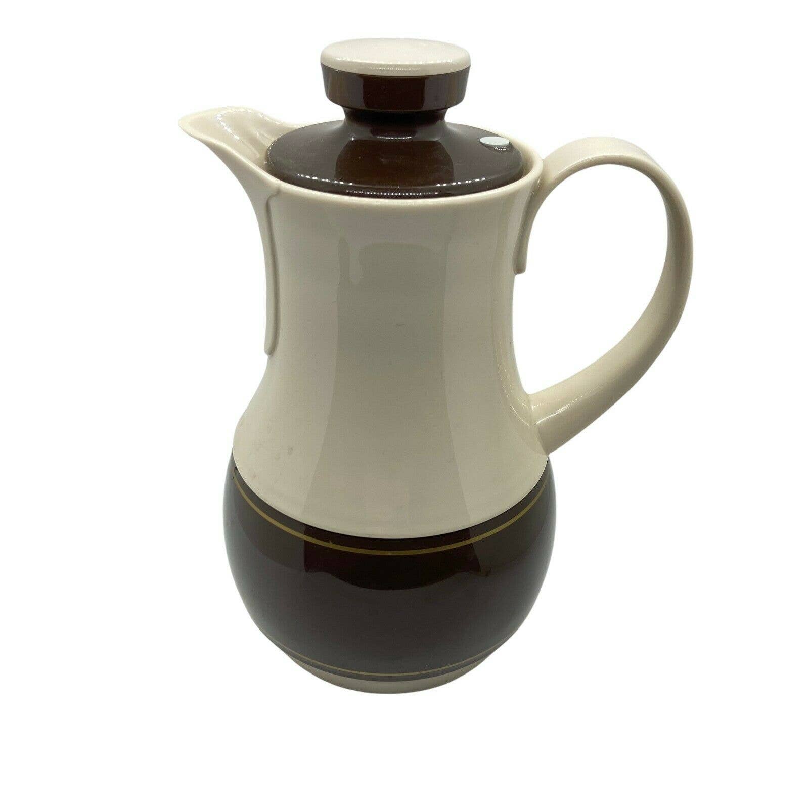 White space-age Thermos carafe / coffee butler / water jug