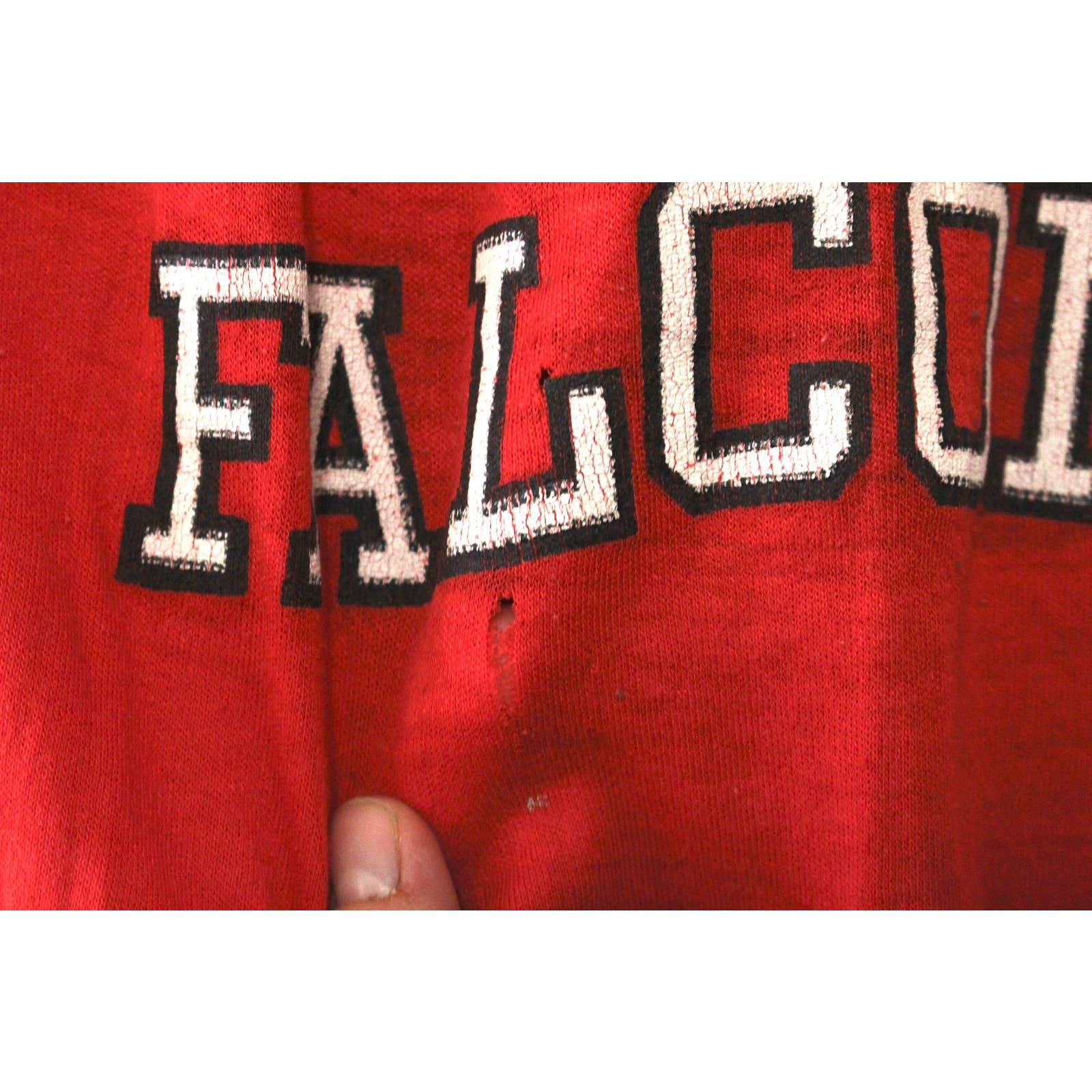 Vintage 80's Atlanta Falcons Single Stitch T-shirt 