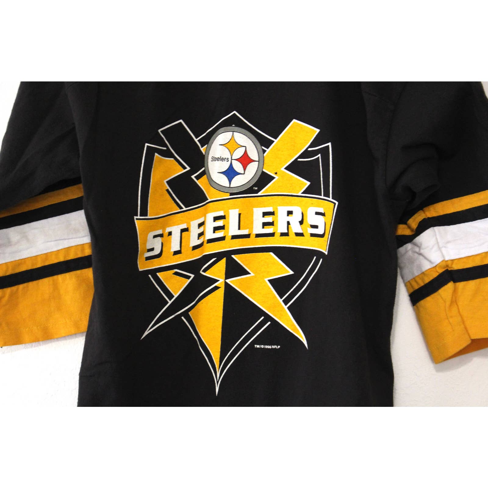 Pittsburgh Steelers Team Vintage Art Kids T-Shirt