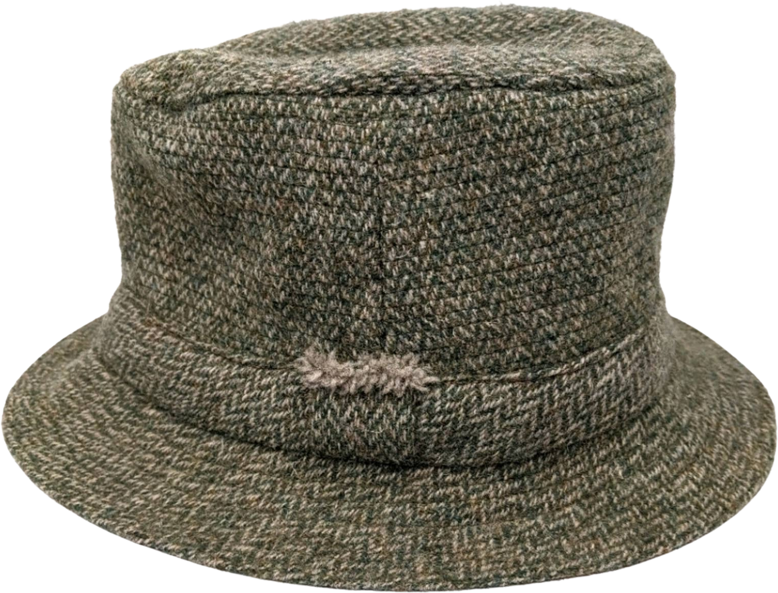 Irish Made Donegal Tweed Bucket Hat by David Hanna and Sons