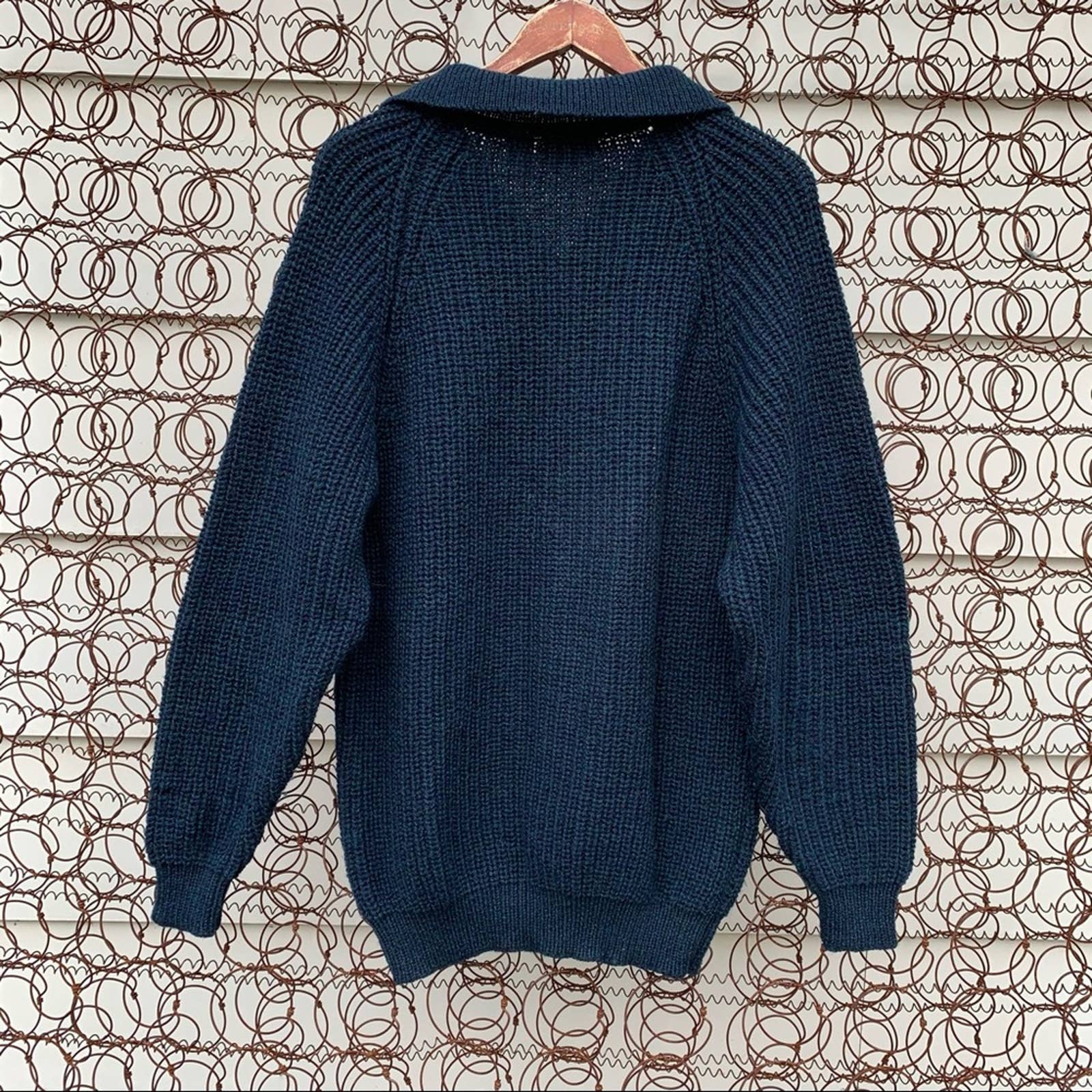 Vintage Hackett & Turpin Ireland knit good wool sweater