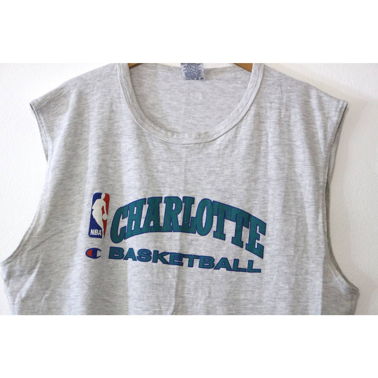 Vintage Charlotte Hornets Basketball Nba Champion Tank Top Xl by Champ Vintage Charlotte Hornets Basketball Nba Champion Tank Top Xl by Champ
