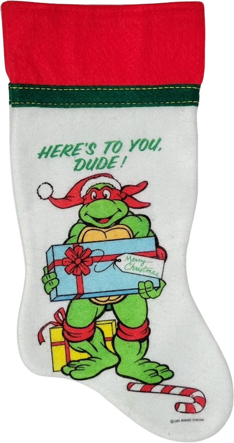 Teenage Mutant Ninja Turtles Christmas Stockings Vintage Original Series