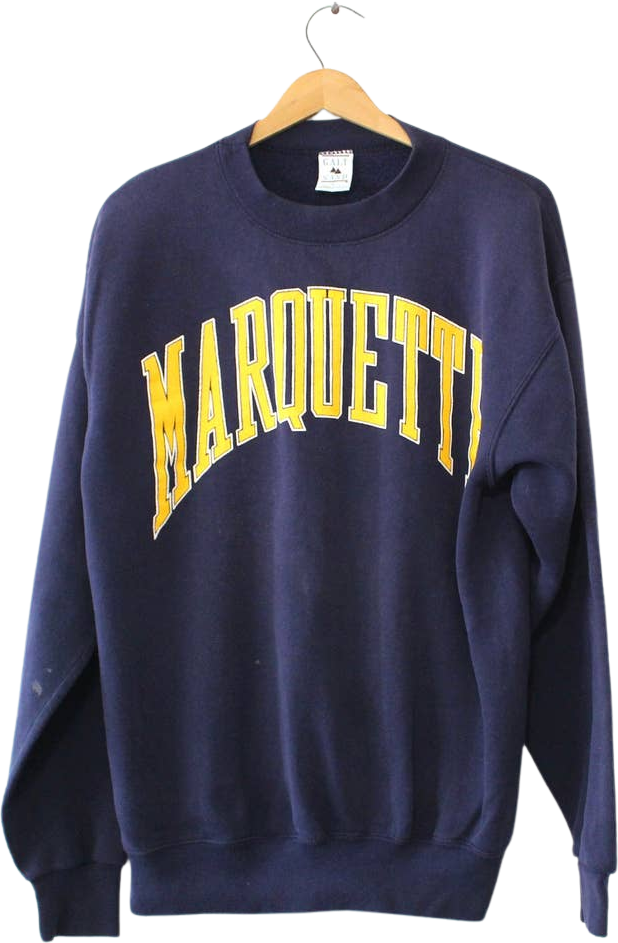 Marquette university crewneck sweatshirt on sale
