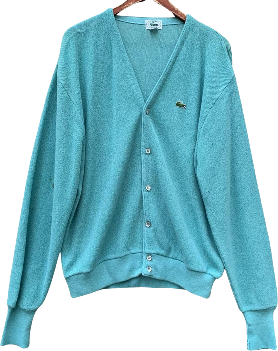 Vintage sales lacoste cardigan