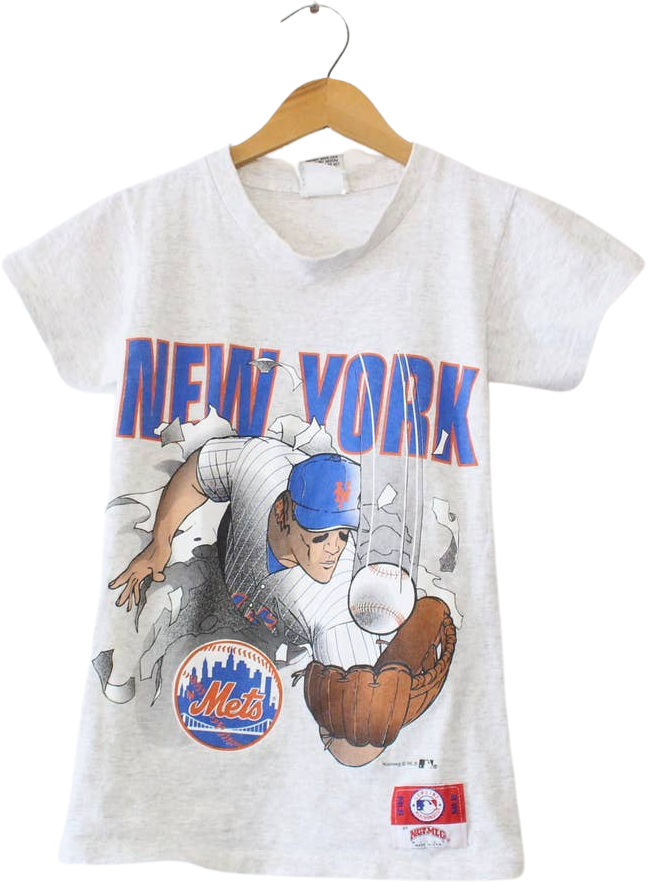 Vintage Kids New York Mets Baseball T-Shirt Small by Nutmeg