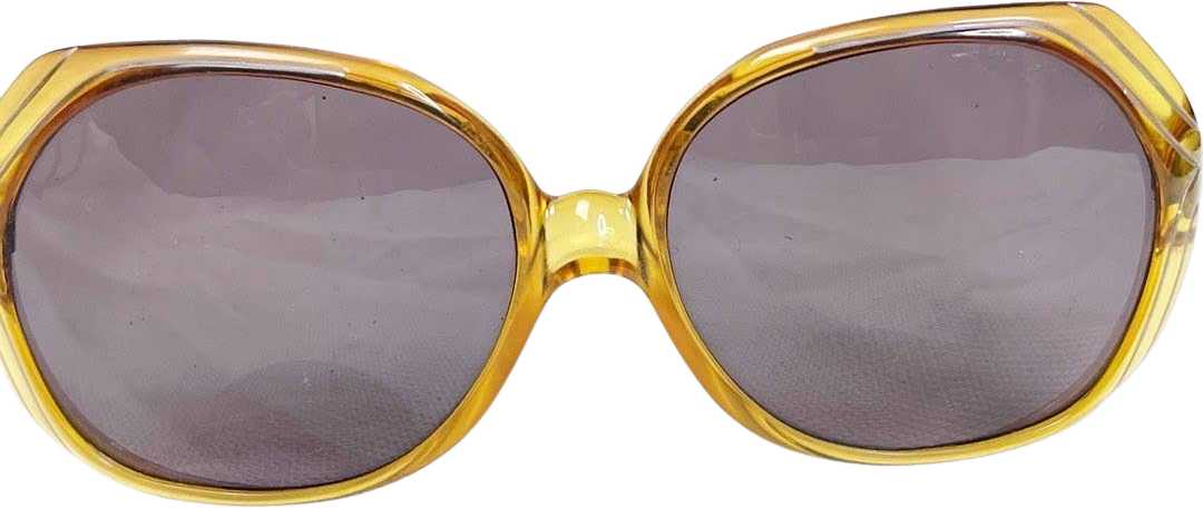 Christian Dior 80s Vintage Yellow Sunglasses Eyeglasses Frames By Chri Shop Thrilling 5075