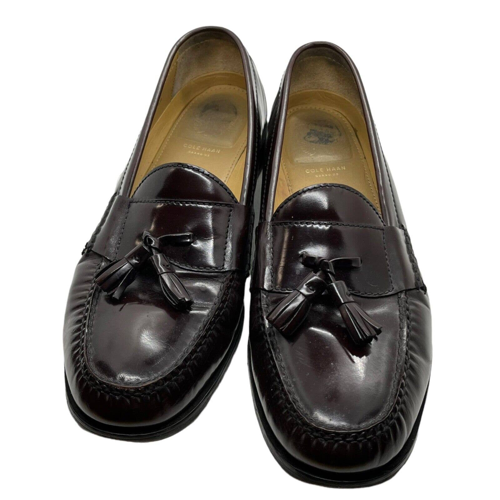 vintage-men-s-pinch-tassel-loafer-burgundy-10-5-classic-preppy-dark