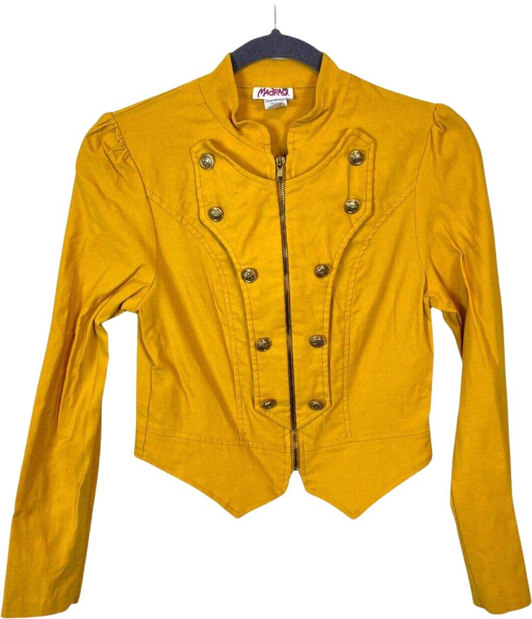 Yellow clearance military jacket