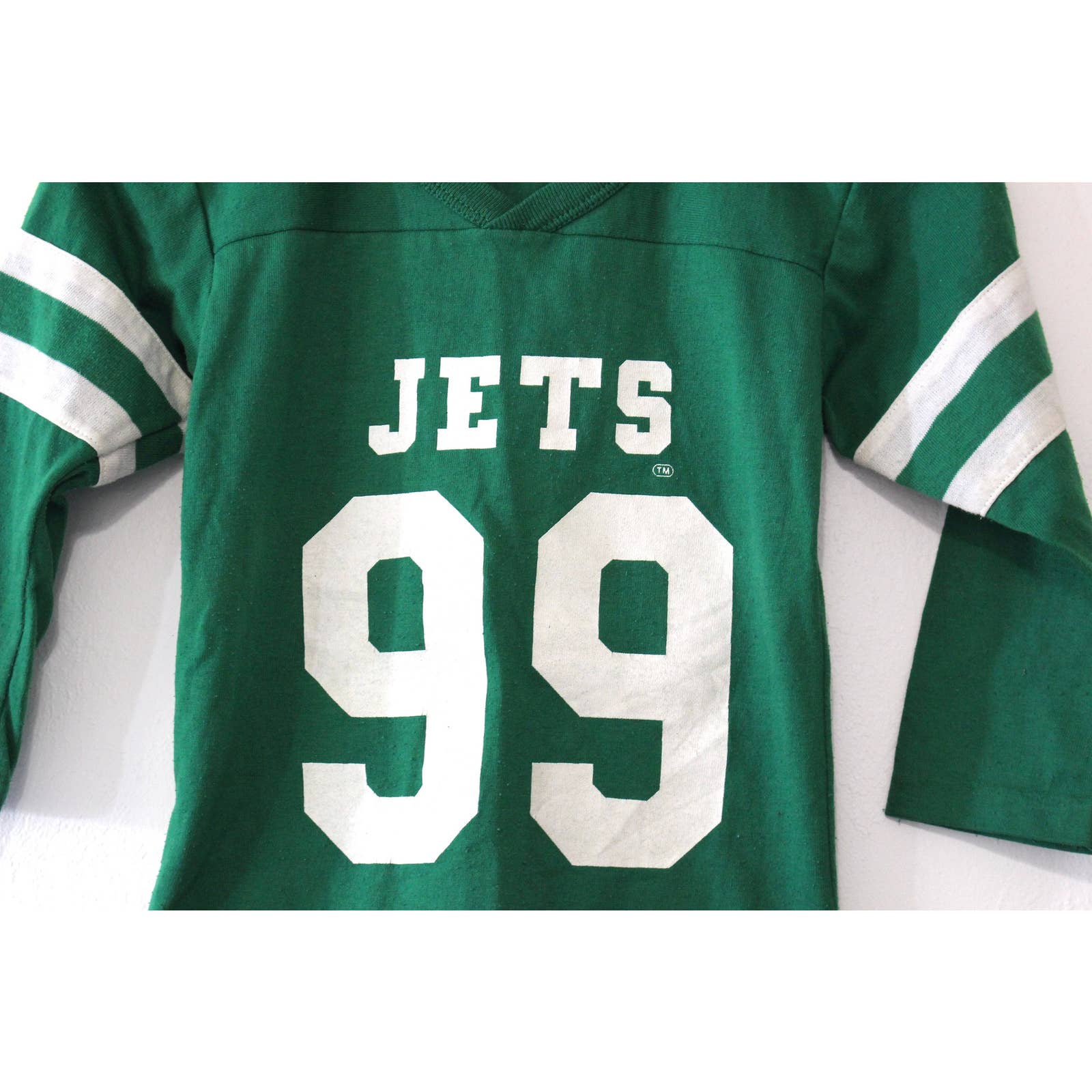 Vintage 1980's New York Jets Football Team Jersey T-shirt 