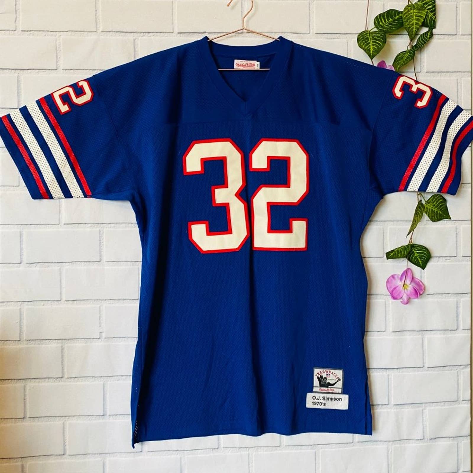 Mitchell Ness OJ Simpson Buffalo Bills #32 Throwback Jersey 56