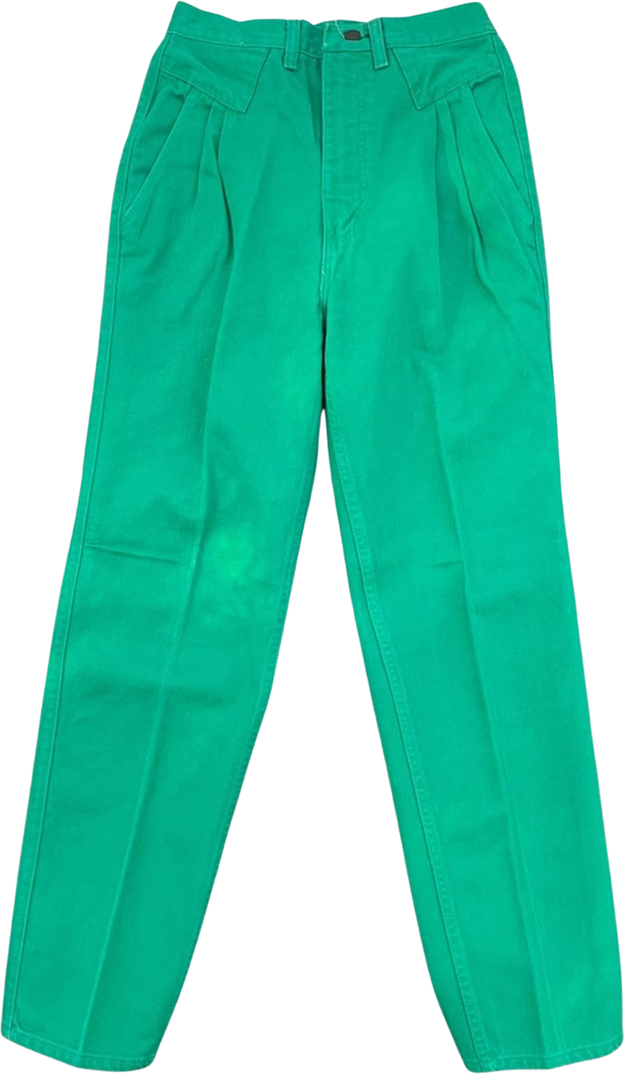 Vintage 80s Wrangler Silverlake pleated sale green jean