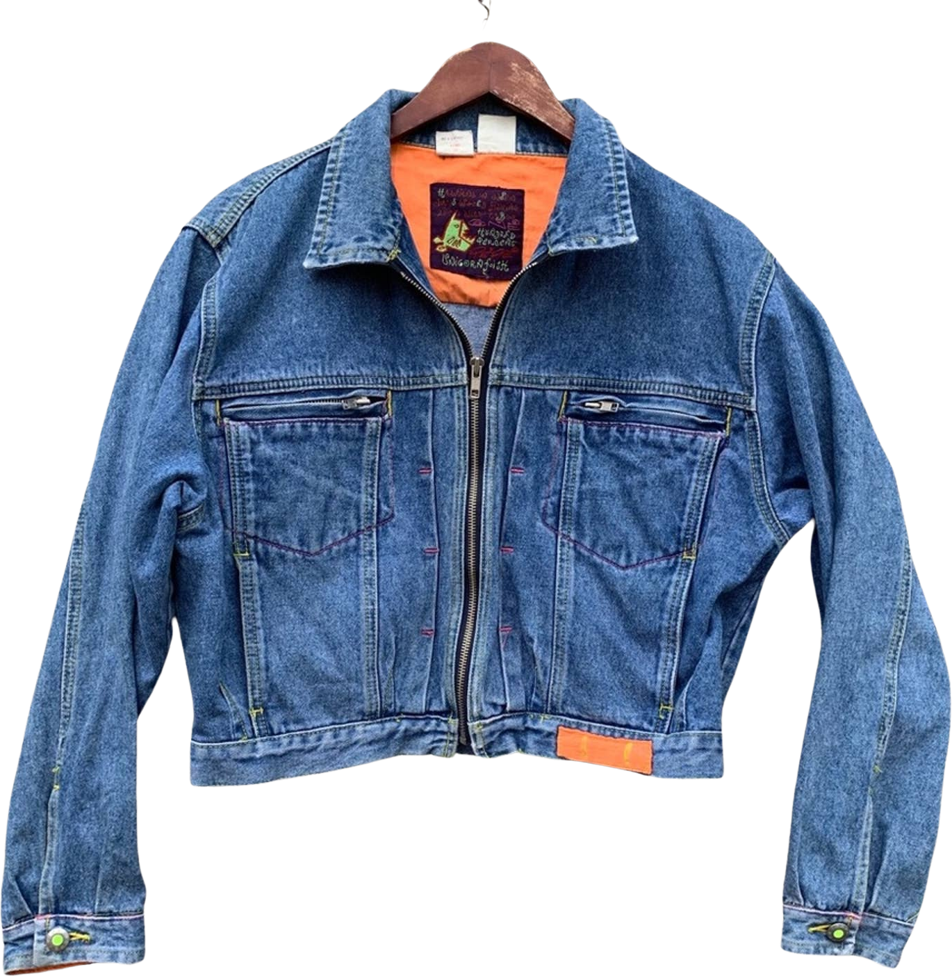 Vintage 80s Pepe Jeans Crop Denim Jean Jacket by Pepe Jeans | Shop