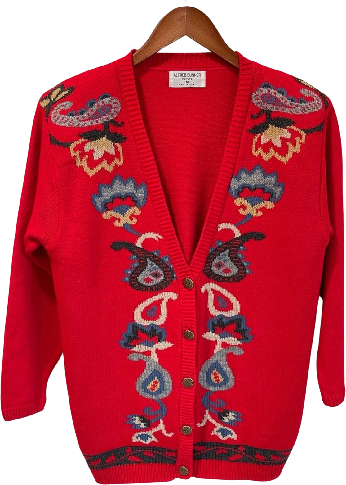 Alfred dunner clearance cardigan sweater