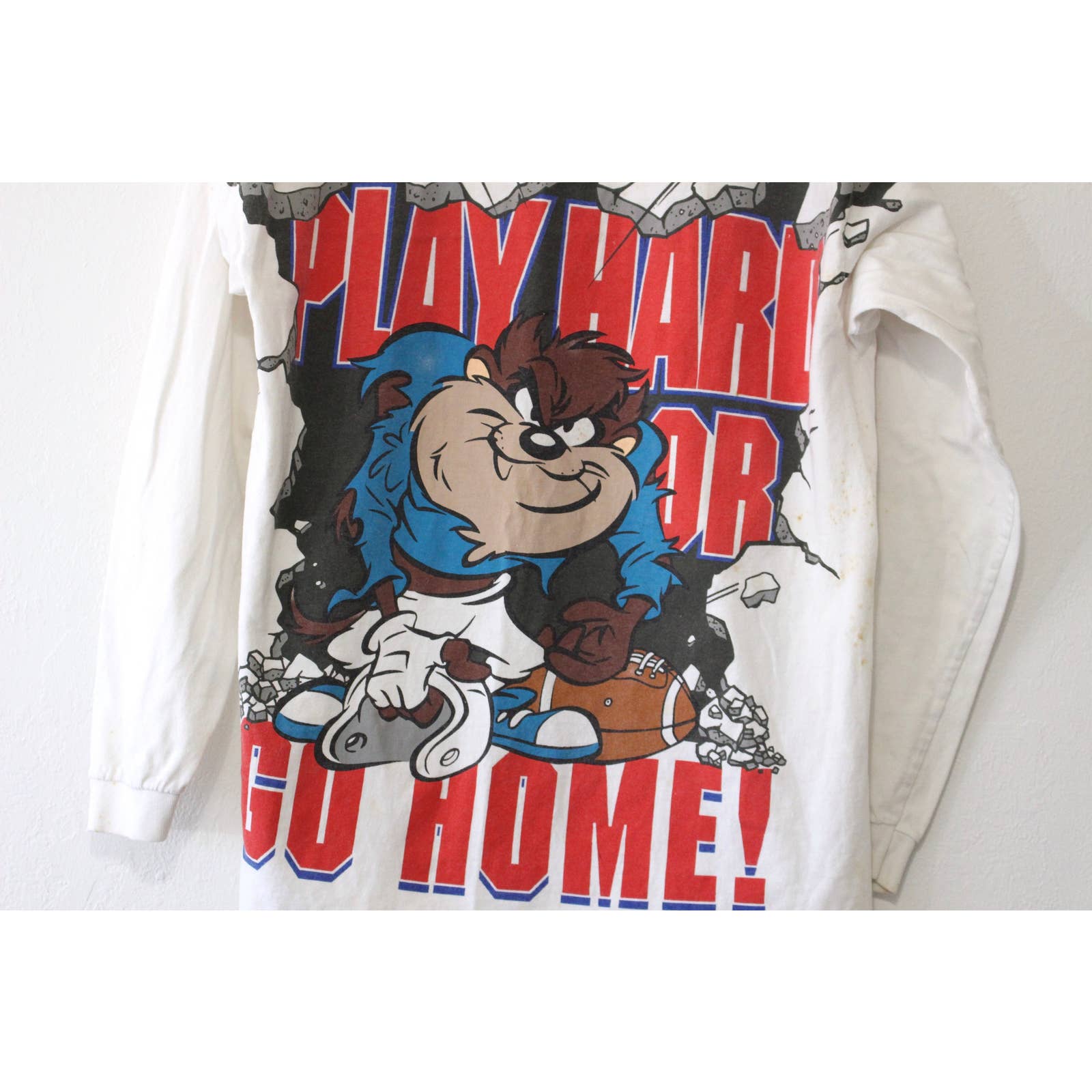 Vintage MLB Boston Red Sox Taz Looney Tunes T-Shirt - Boston Red