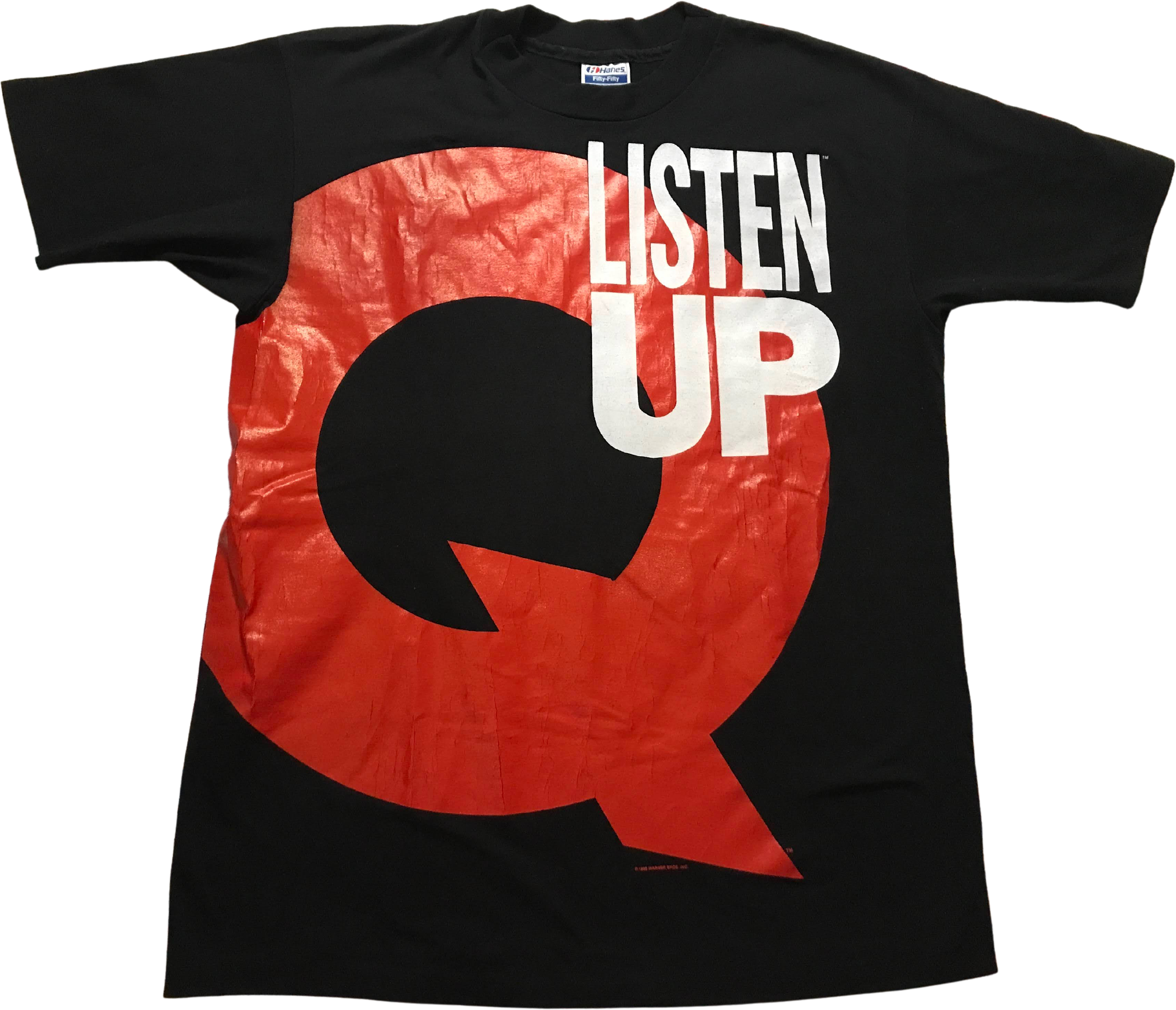 Vintage 80's/90's Quincy Jones Listen Up Q Rap R&b T-shirt by