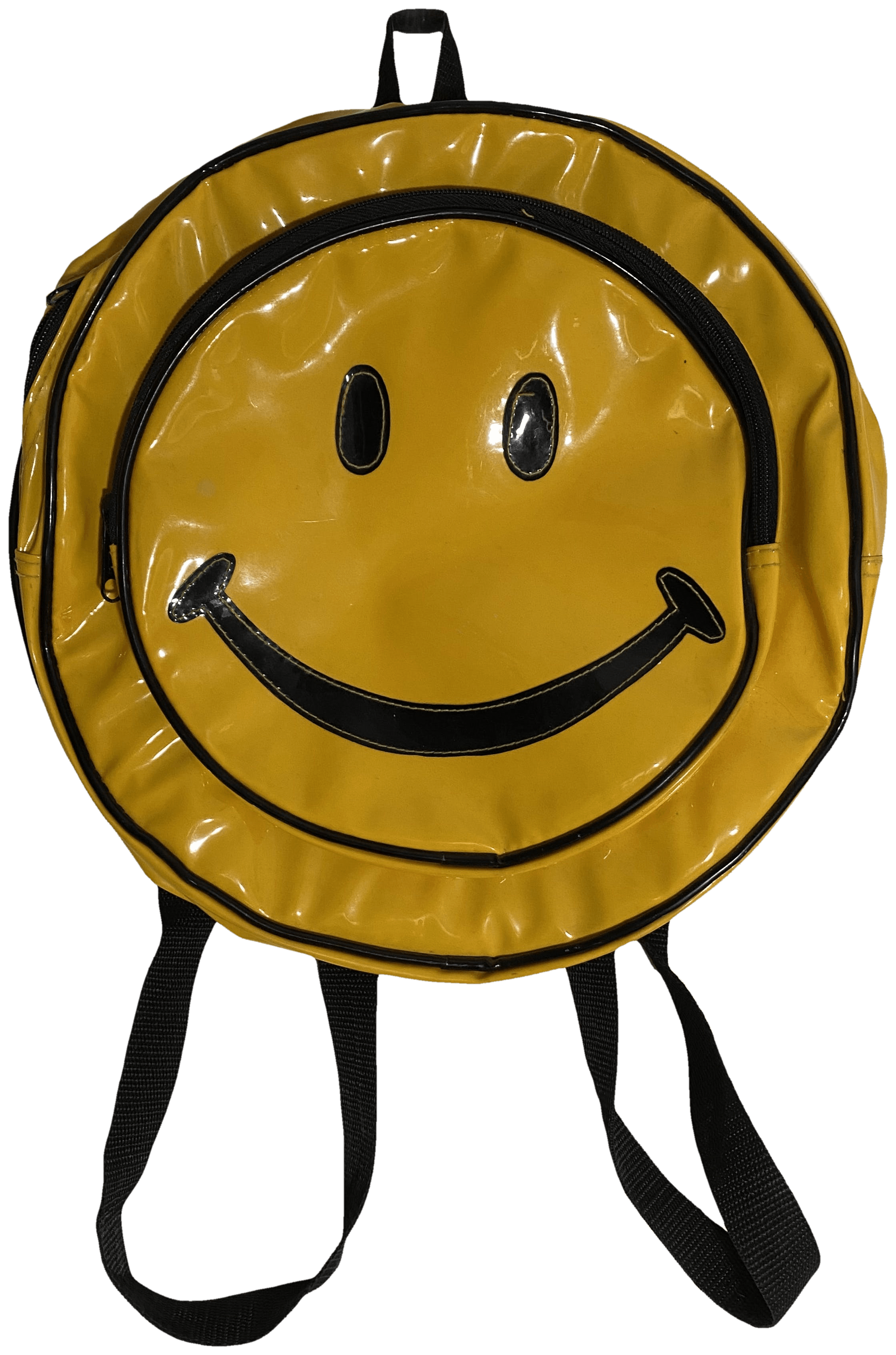 Smiley face backpack 90s hotsell