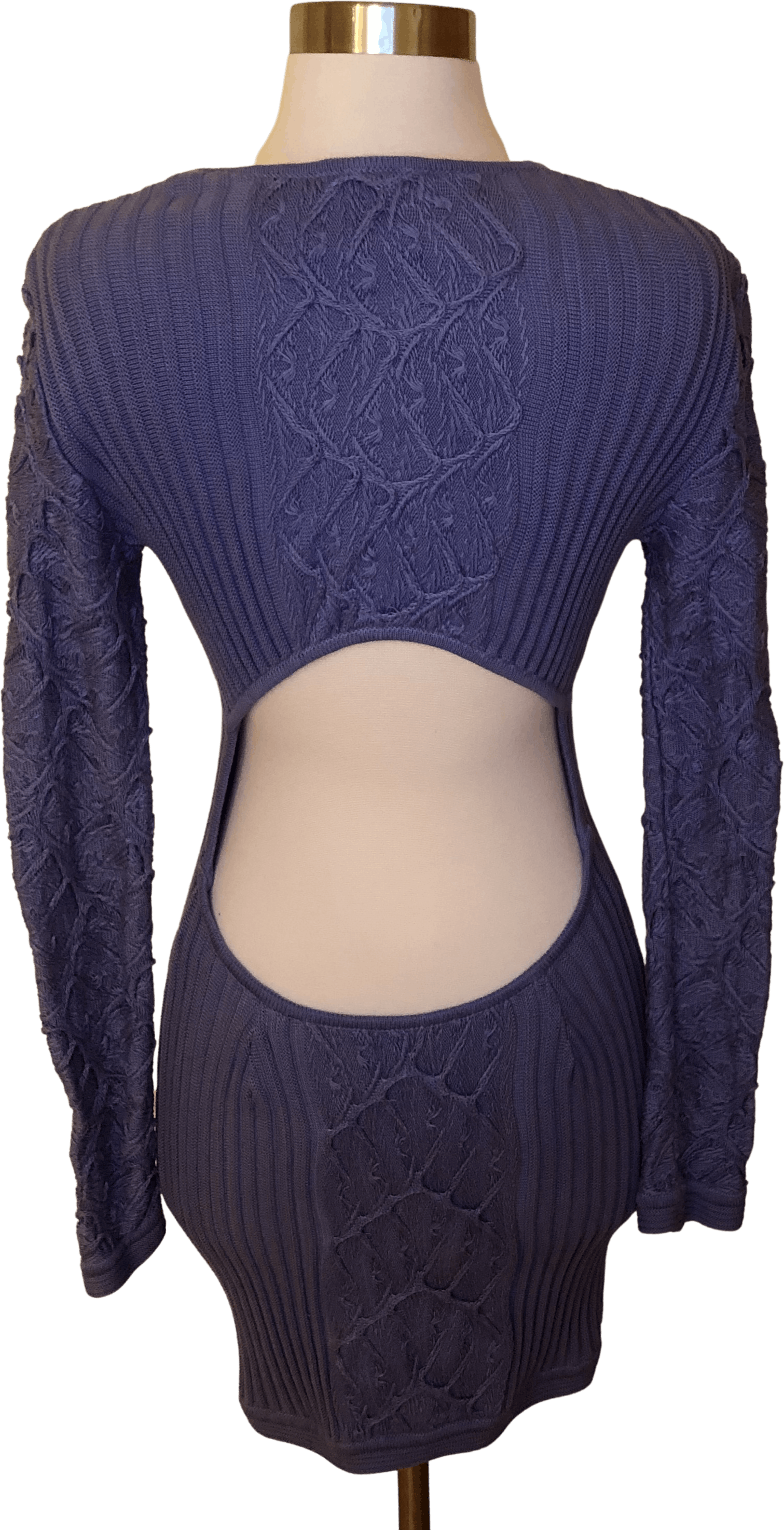 white christmas dresses Vintage Purple Sweater Dress by Coogi