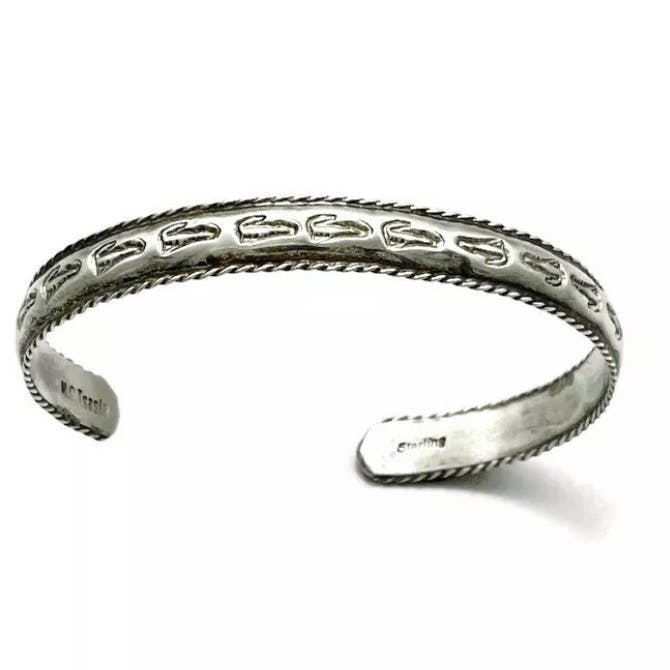 Initial Bracelet in Sterling Silver – Massete