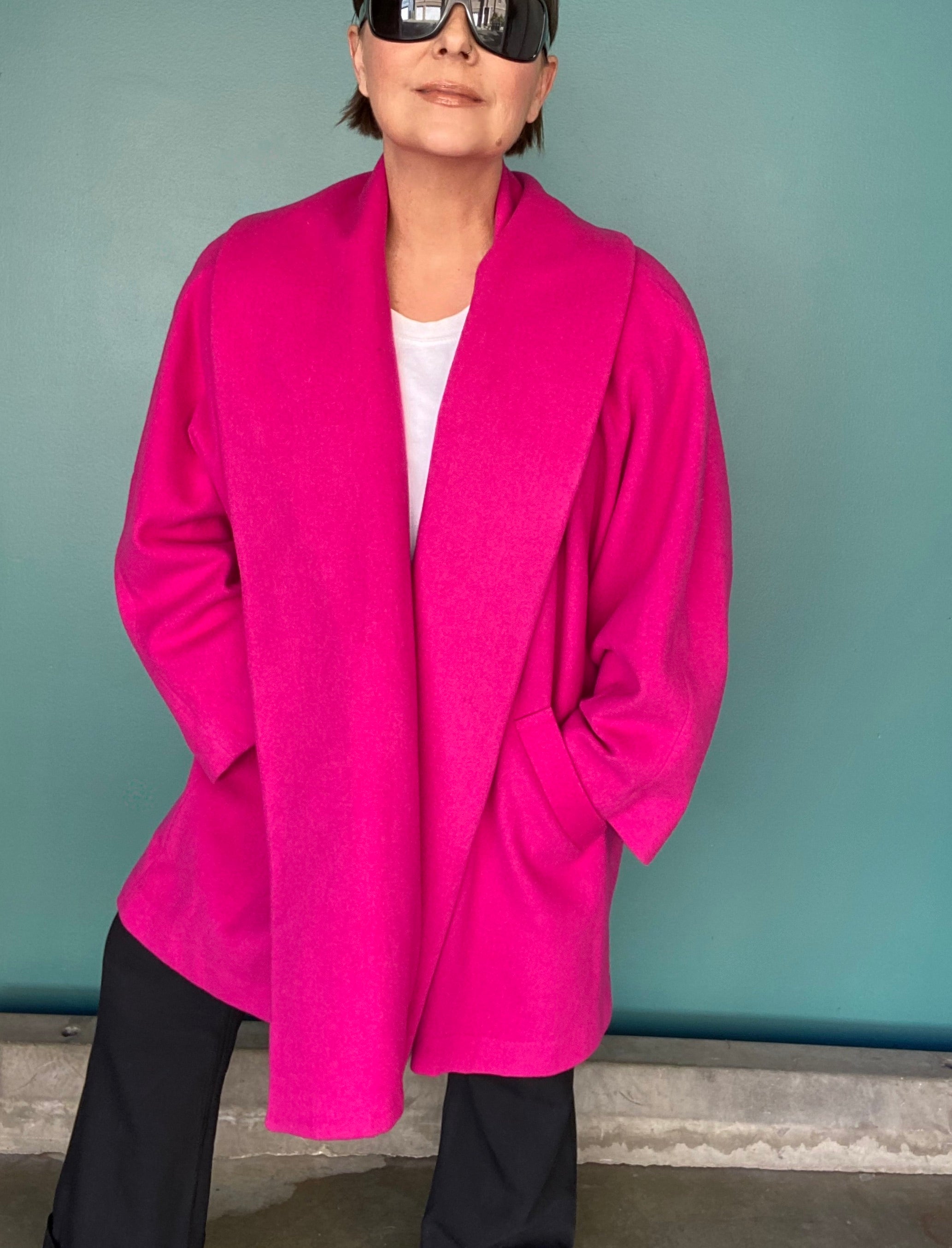 Vintage Oversized Pink Jacket main image 1
