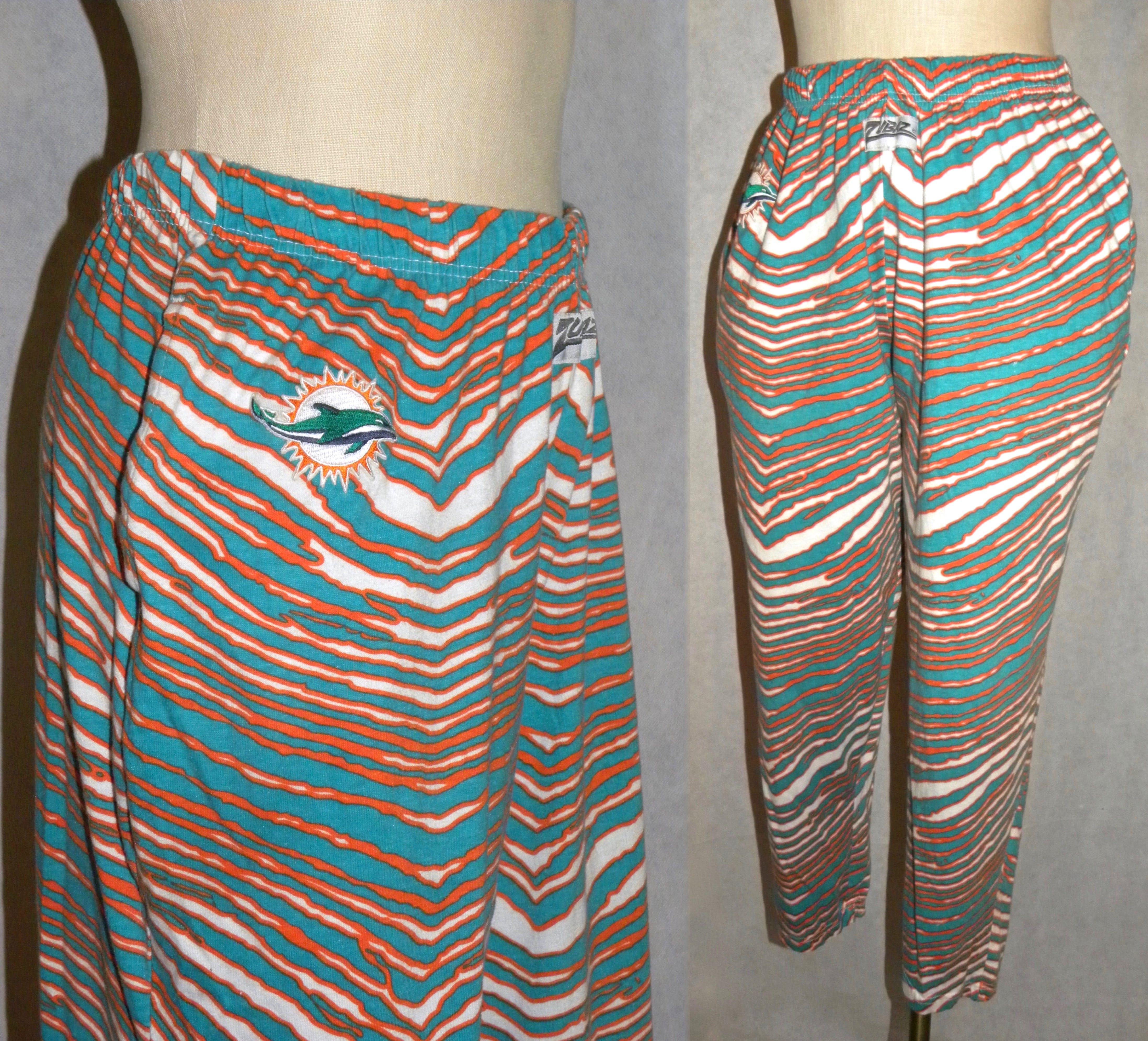 Vintage, Pants, Vintage 9s Zubaz Miami Dolphins Pants