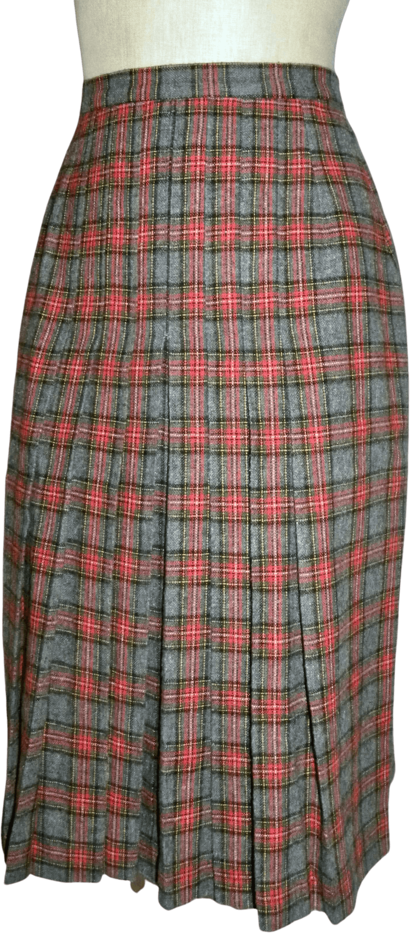 Plaid pleated skirt outlet 50