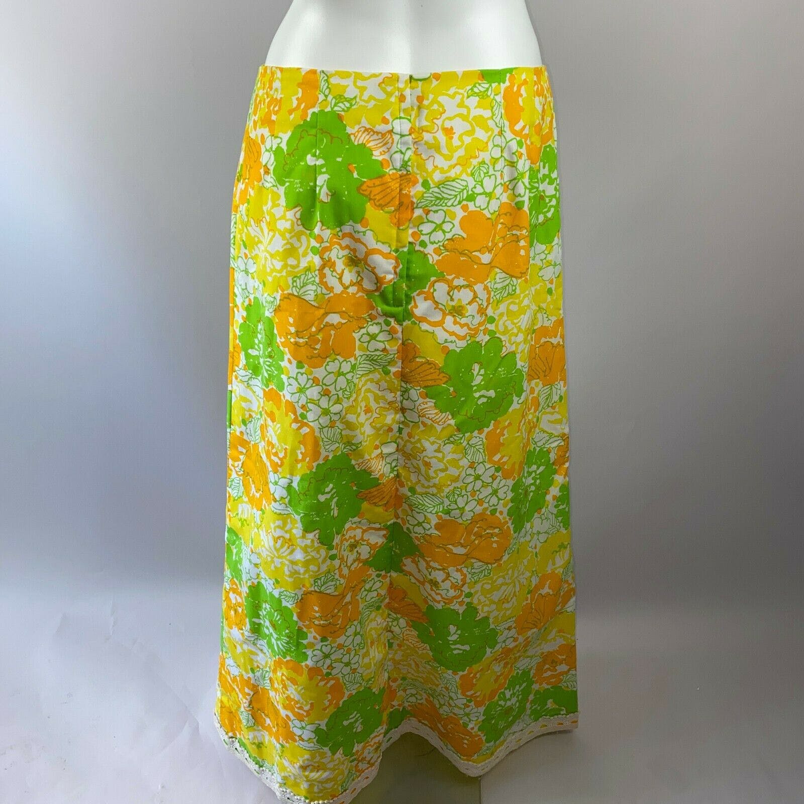 NATHALIE 60's FLORAL SKIRT